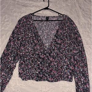 ✰ Floral Crop Top ✰